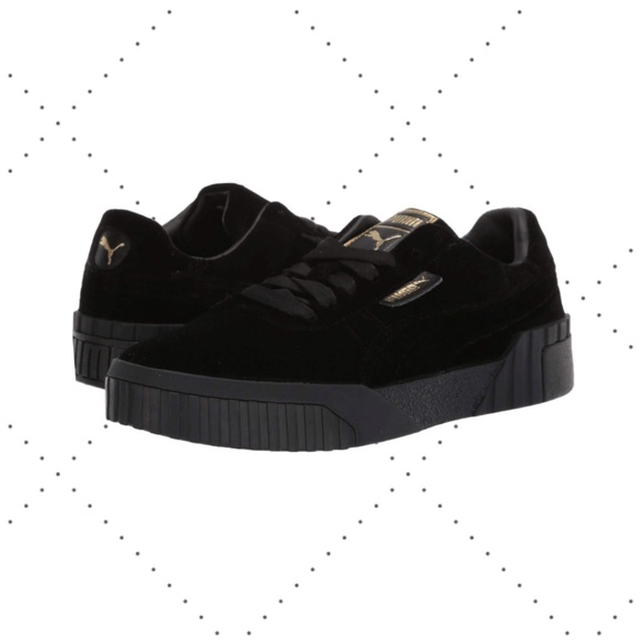 puma cali velvet women's sneakers